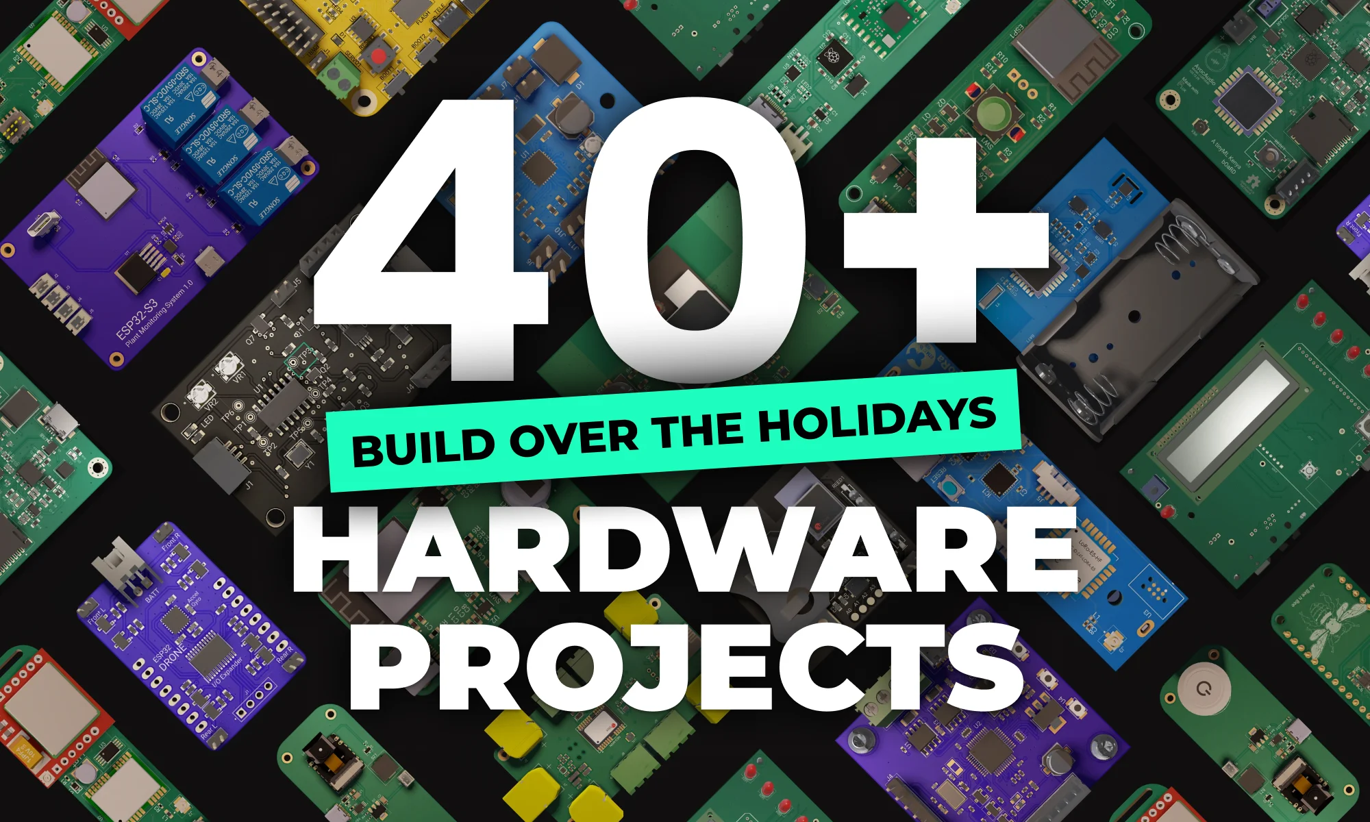 40+ open-source hardware projects you can build over the holidays with Flux