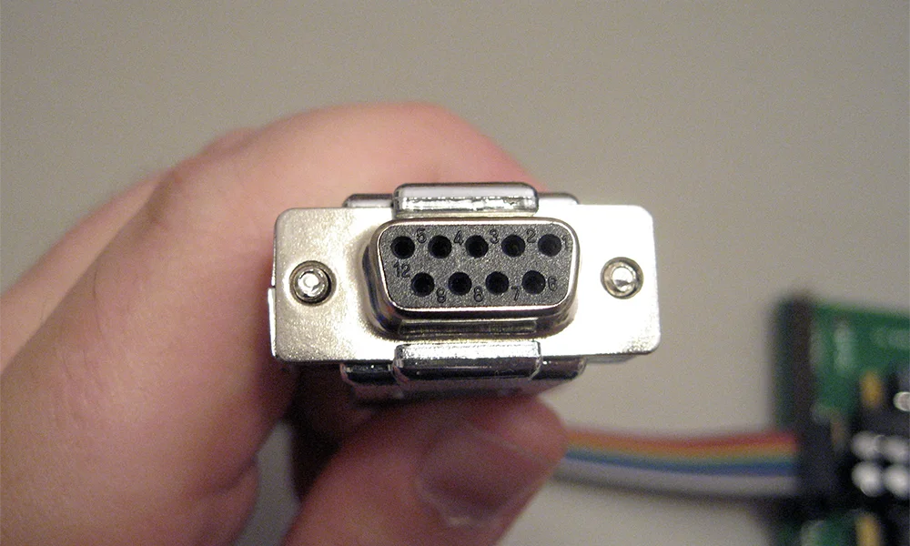 actual rs485 connector, its physical appearance.